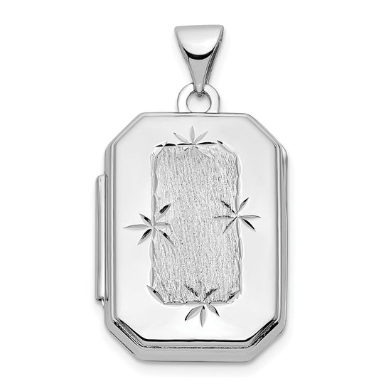 Gold Polished Rctangle Lockets