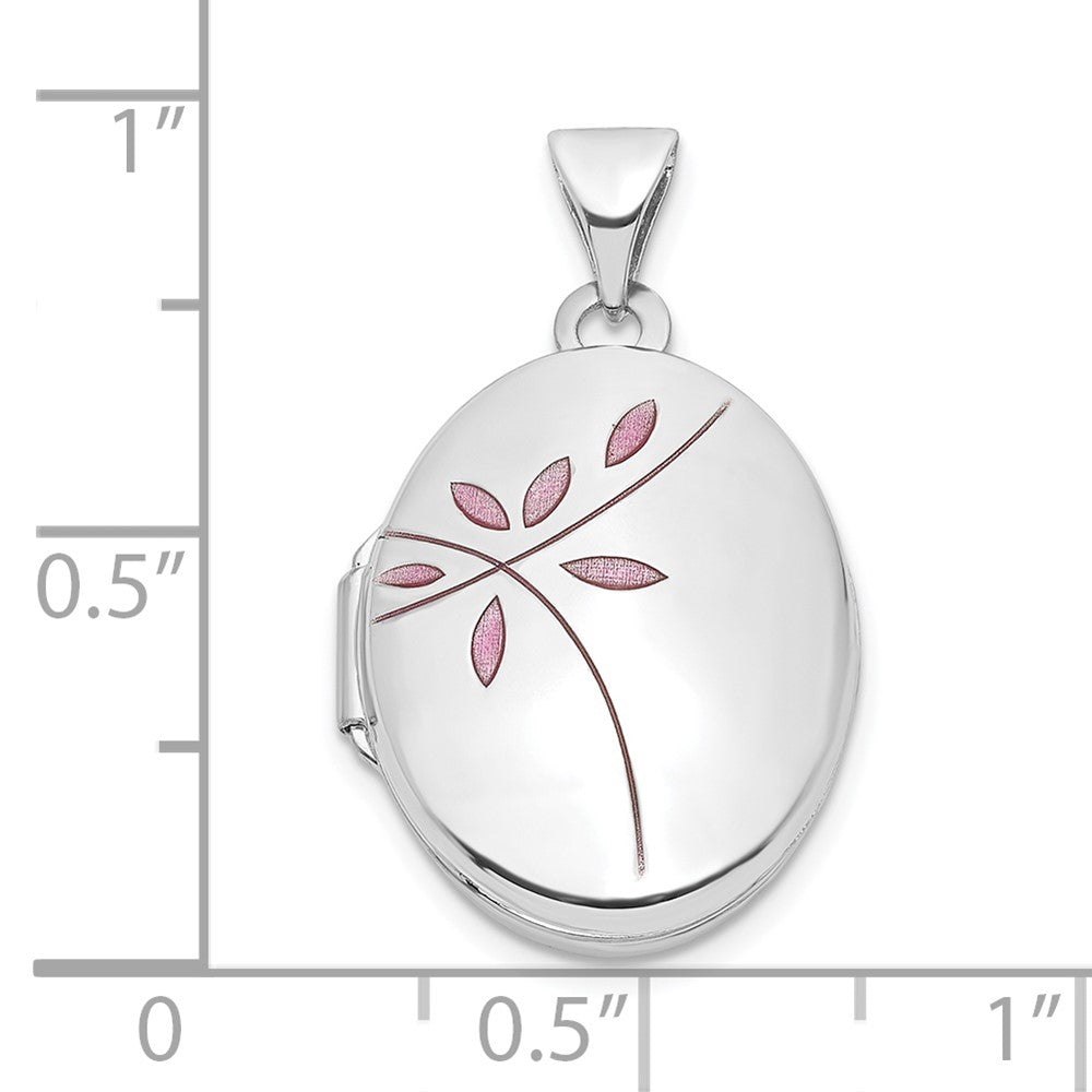Gold Polished Floral Oval Lockets