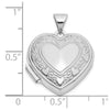 Gold Polished Heart Lockets