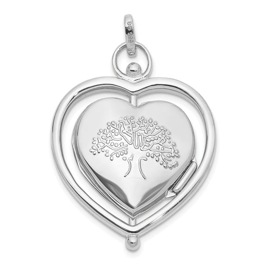Gold Polished "Special Mom" Heart Lockets