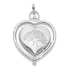 Gold Polished "Special Mom" Heart Lockets
