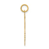 14k .013 Depth Engravable Boy Head Charm