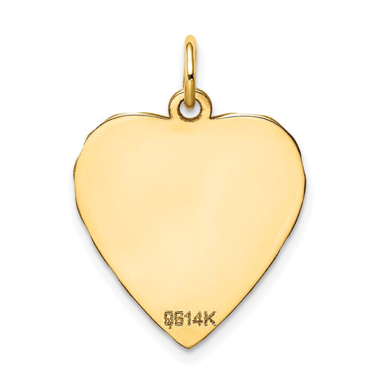 Scalloped Heart Discs