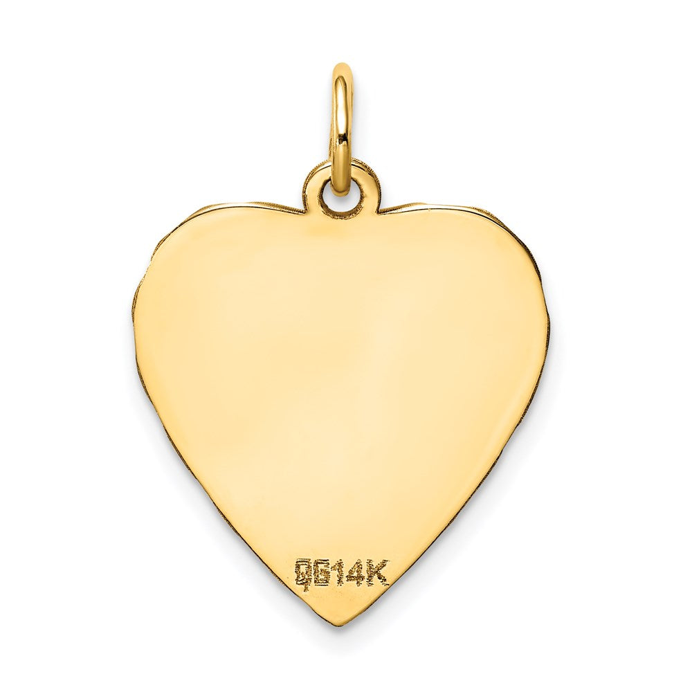 Scalloped Heart Discs