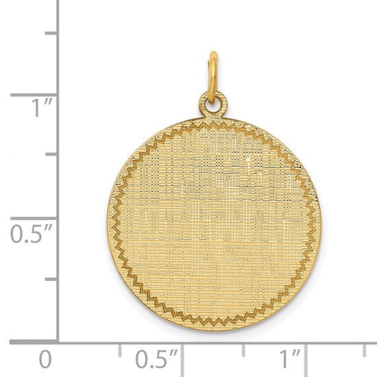 Patterned Round Discs