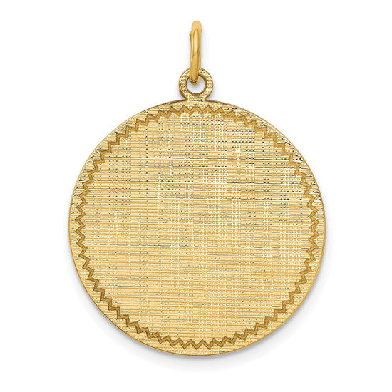 Patterned Round Discs