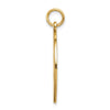 14k 22mm Round Non-enameled Medical Jewelry Pendant