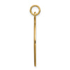 14k 25mm Round Non-enameled Medical Jewelry Pendant