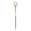 14k 32mm Round Non-enameled Medical Jewelry Pendant