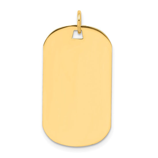 Plain Dog Tags