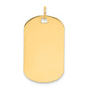 Plain Dog Tags