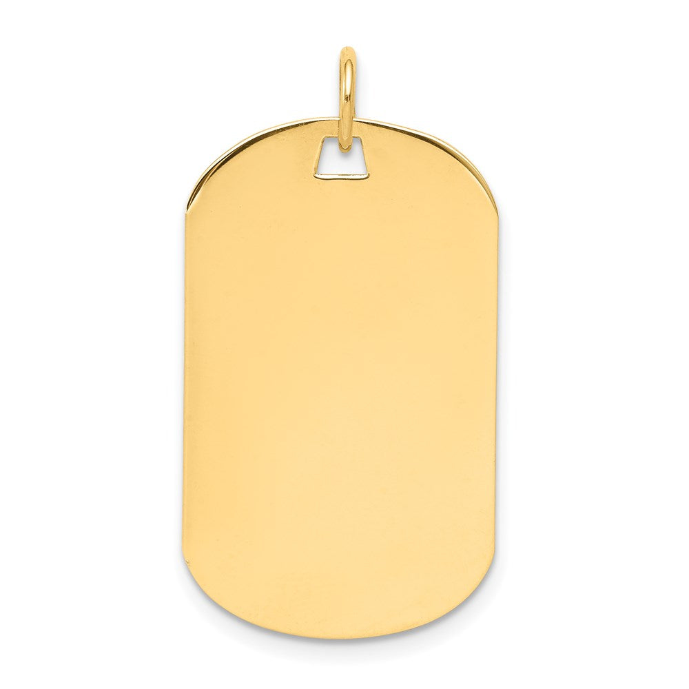 Plain Dog Tags