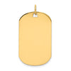 Plain Dog Tags