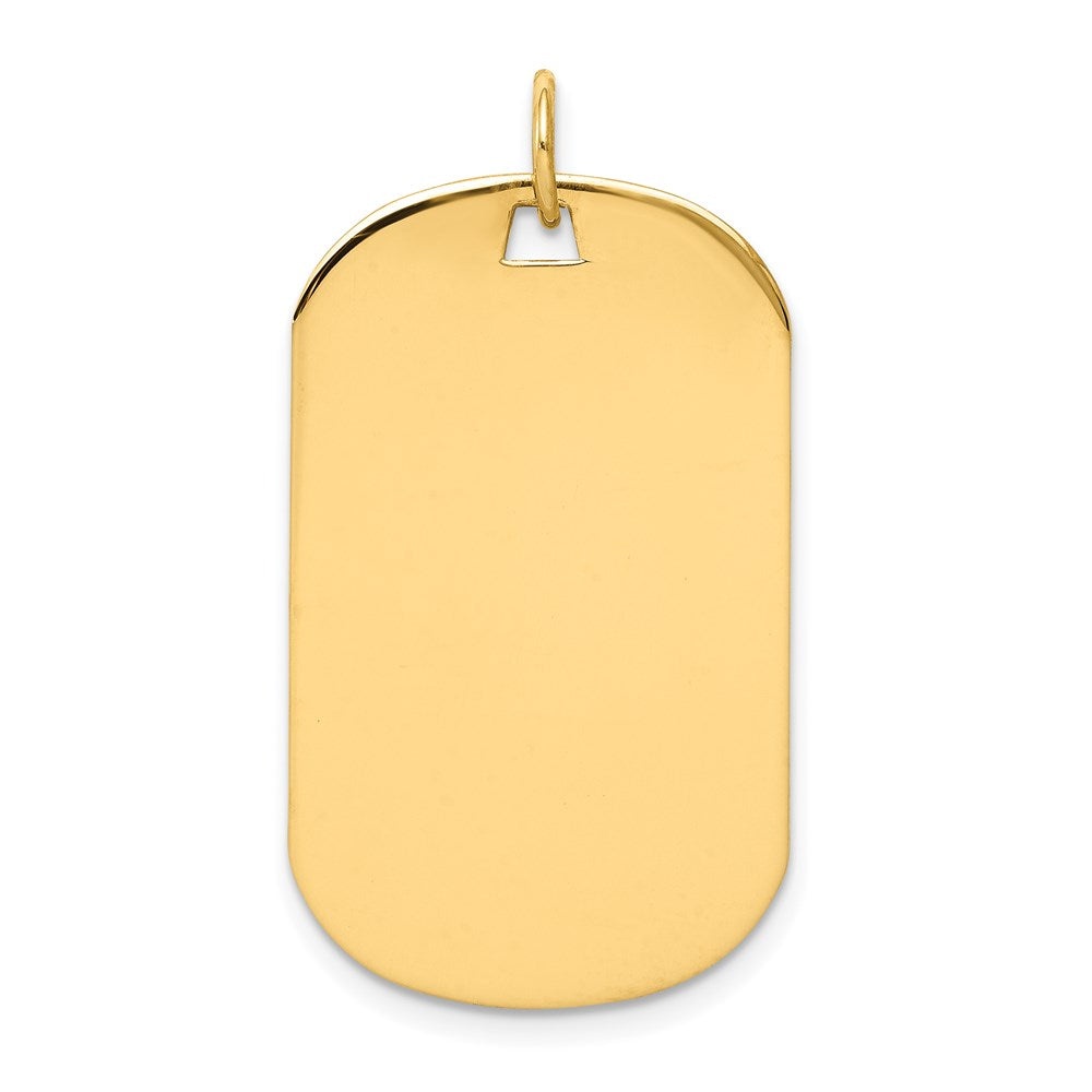 Plain Dog Tags