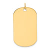 Plain Dog Tags