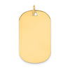 Plain Dog Tags