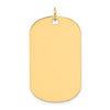 Plain Dog Tags