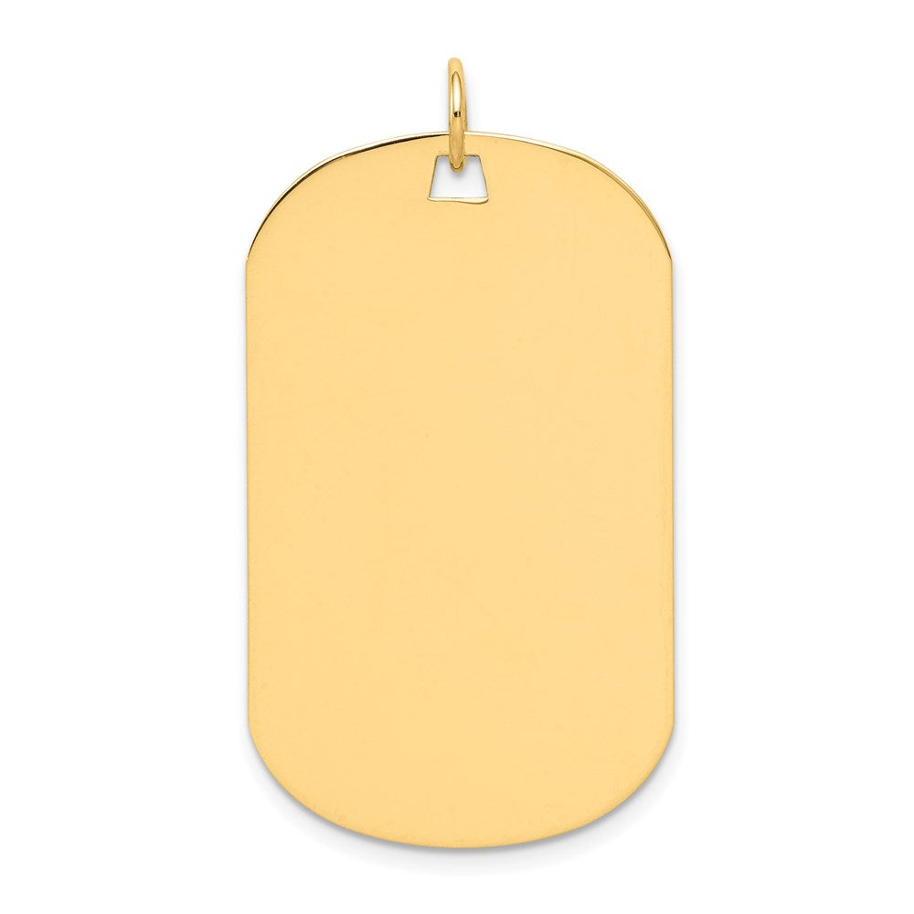 Plain Dog Tags