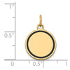 Enameled Edge Round Discs
