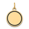 Enameled Edge Round Discs