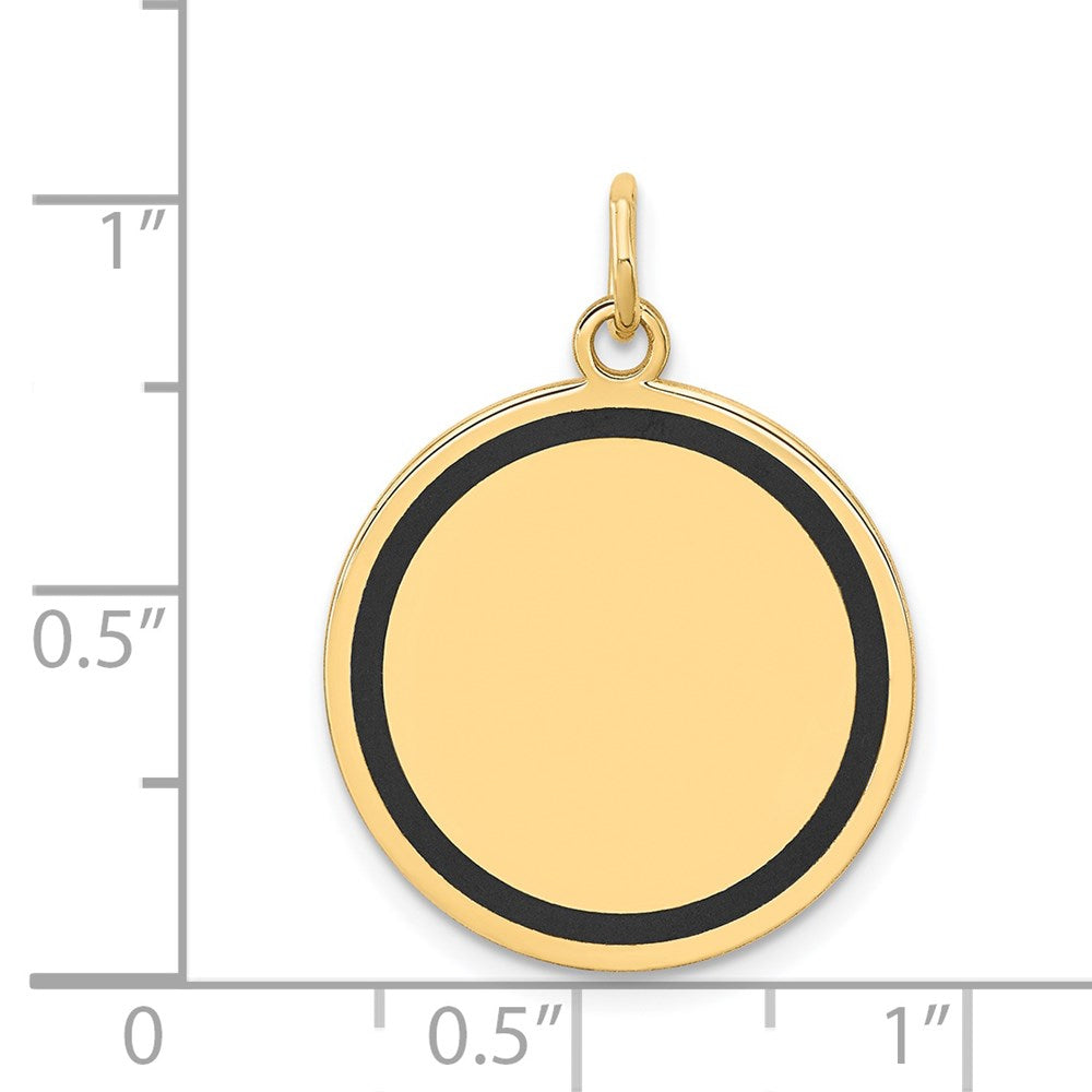 Enameled Edge Round Discs