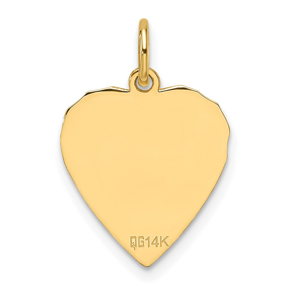Scalloped Heart Discs