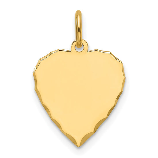 Scalloped Heart Discs
