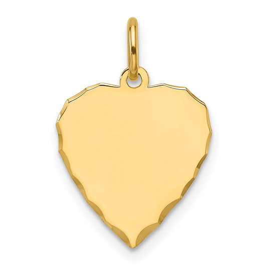 Scalloped Heart Discs