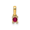 Family Jewelry Diamond Semi-Set Pendant