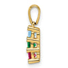 Family Jewelry Birthstone & Diamond Set Pendant
