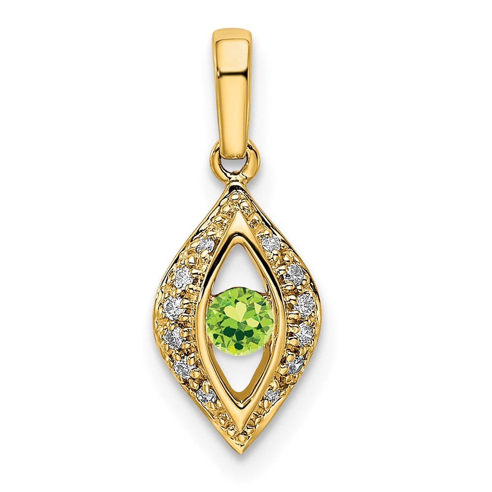 Family Jewelry Birthstone & Diamond Set Pendant