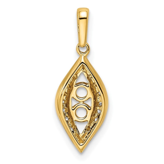 Family Jewelry Birthstone & Diamond Set Pendant