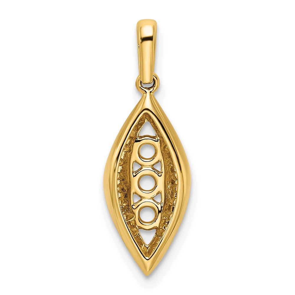 Family Jewelry Birthstone & Diamond Set Pendant