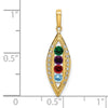 Family Jewelry Birthstone & Diamond Set Pendant