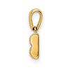 14K Family Jewelry Diamond Semi-Set Pendant