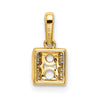 Family Jewelry Diamond Semi-Set Pendant