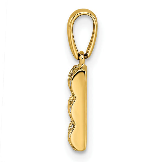 Family Jewelry Diamond Semi-Set Pendant
