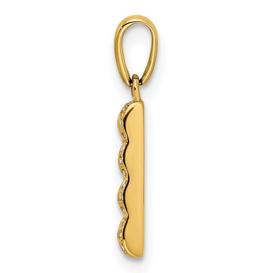 Family Jewelry Diamond Semi-Set Pendant