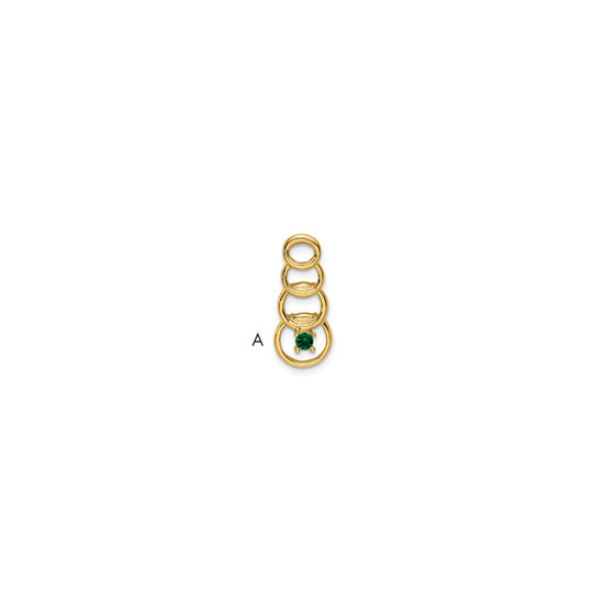 Family Pendant with Birthstones
