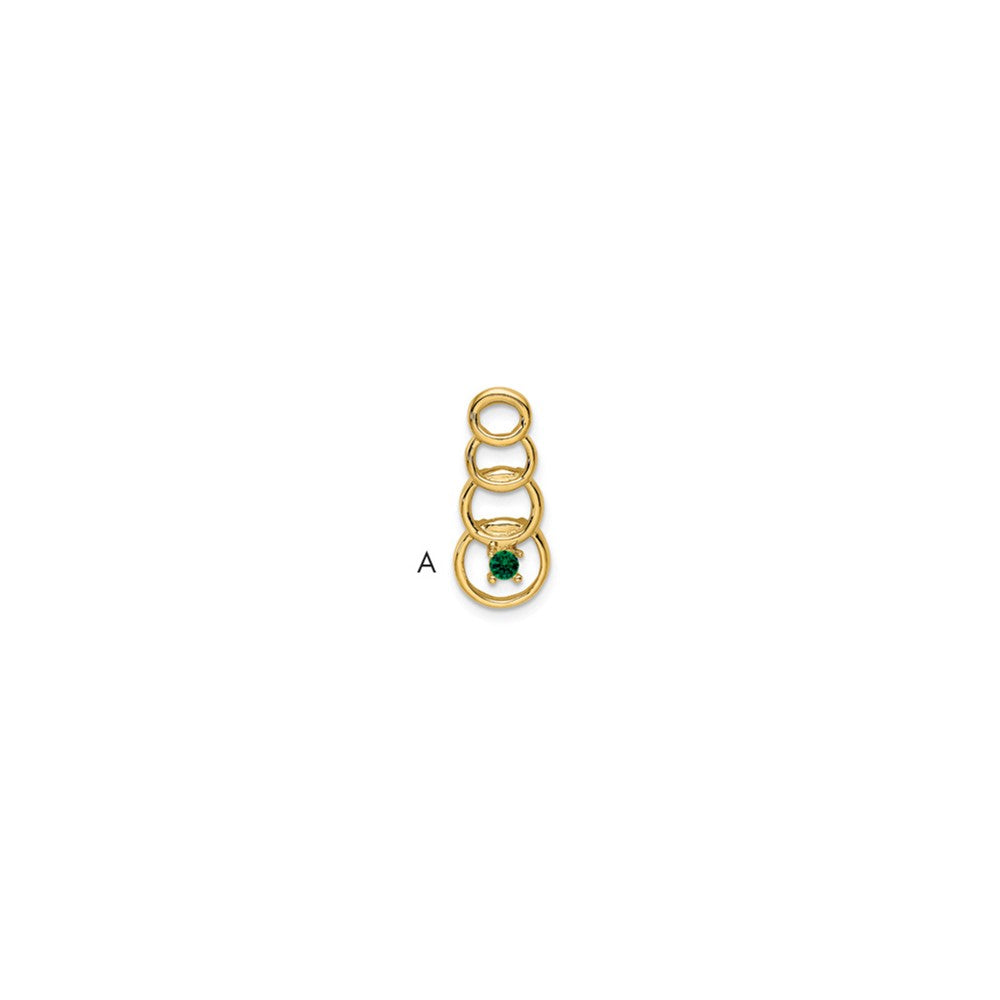 Family Pendant with Birthstones