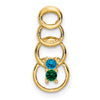 Family Pendant with Birthstones