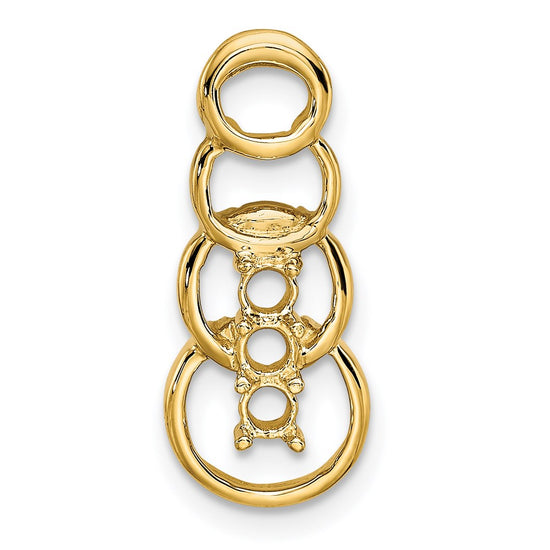 Family Pendant with Birthstones