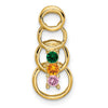 Family Pendant with Birthstones