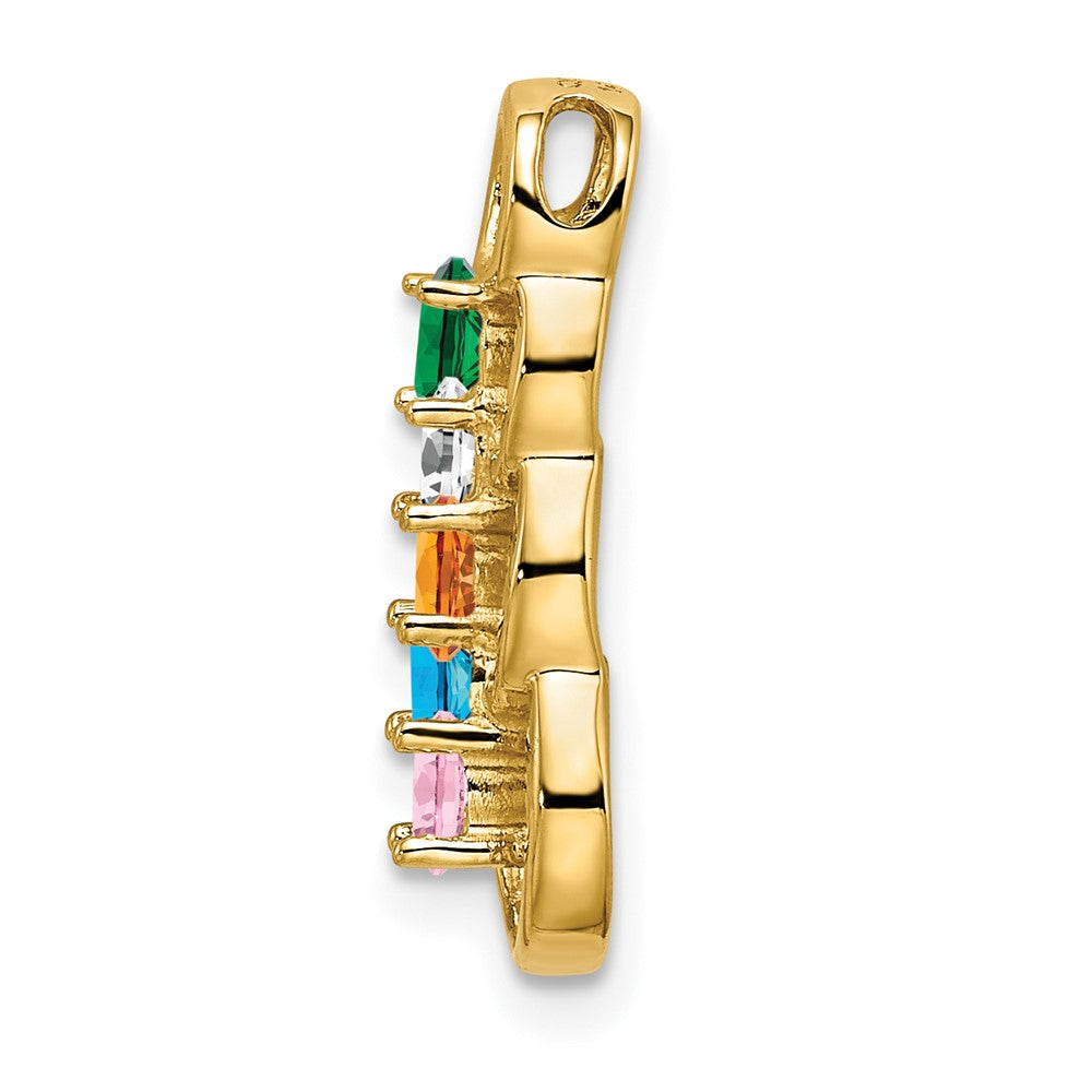 Family Pendant with Birthstones