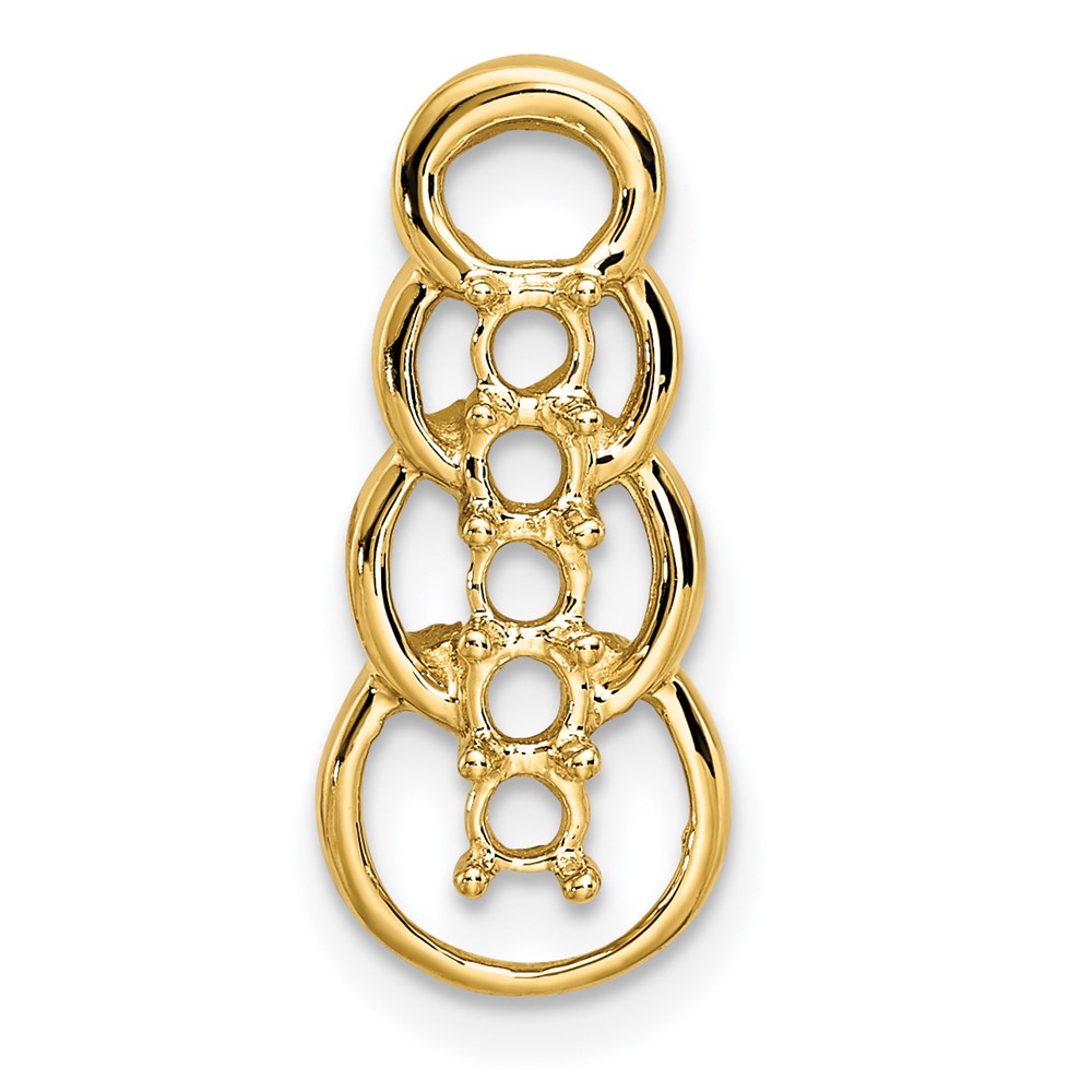 Family Pendant with Birthstones