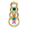 Family Pendant with Birthstones