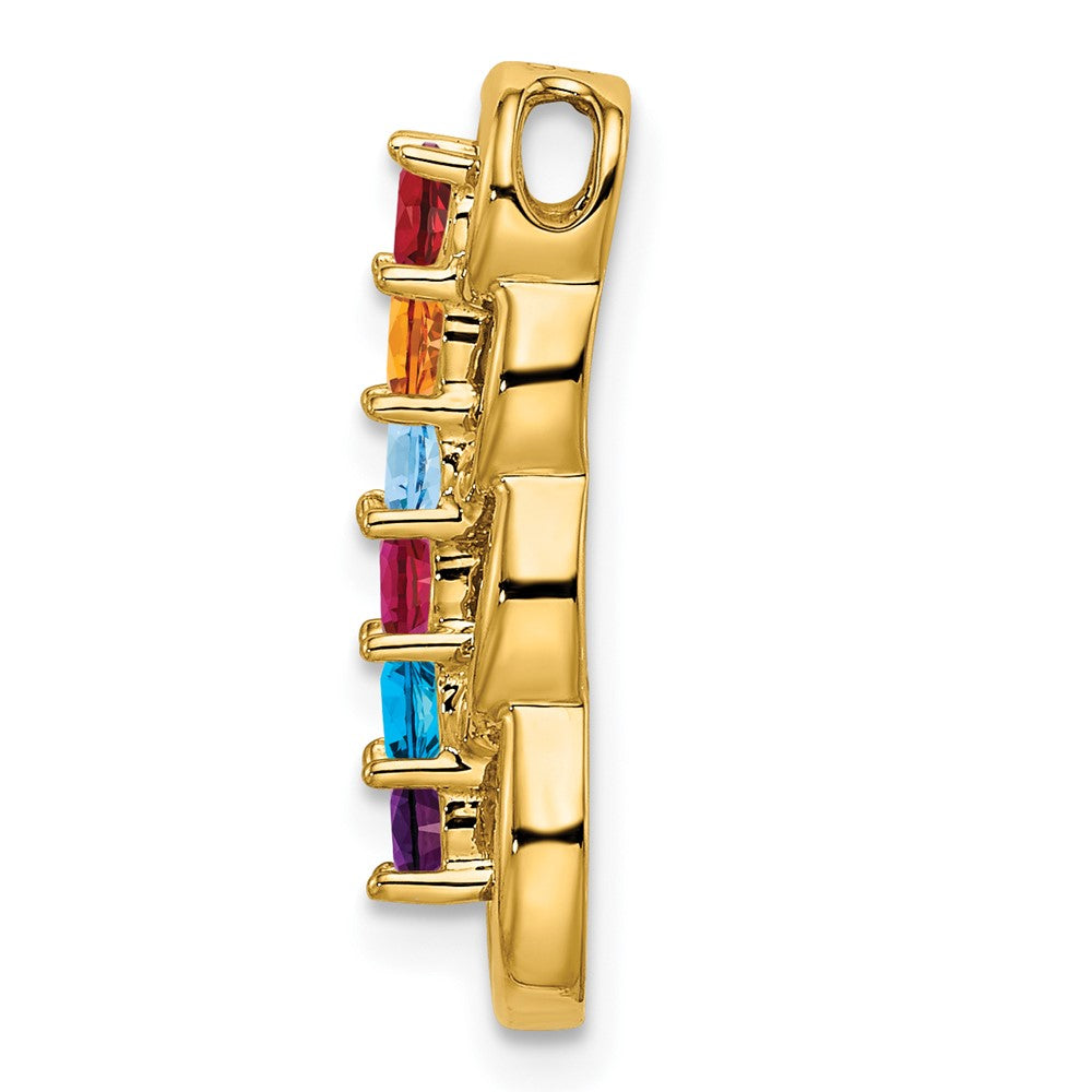 Family Pendant with Birthstones