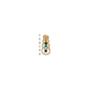 Family Pendant with Birthstones