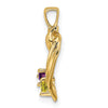 Family Pendant with Birthstones