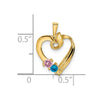 Family Pendant with Birthstones